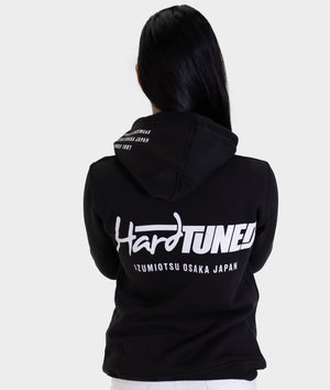 HardTuned Kanji Womens Hoodie - Black - Hardtuned