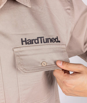 Hardtuned Long Sleeve Work Shirt - Tan - Hardtuned