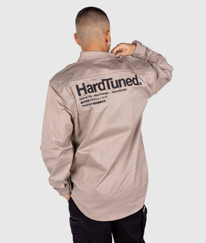 Hardtuned Long Sleeve Work Shirt - Tan - Hardtuned