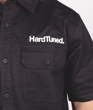 Hardtuned Short Sleeve Work Shirt - Black - Hardtuned