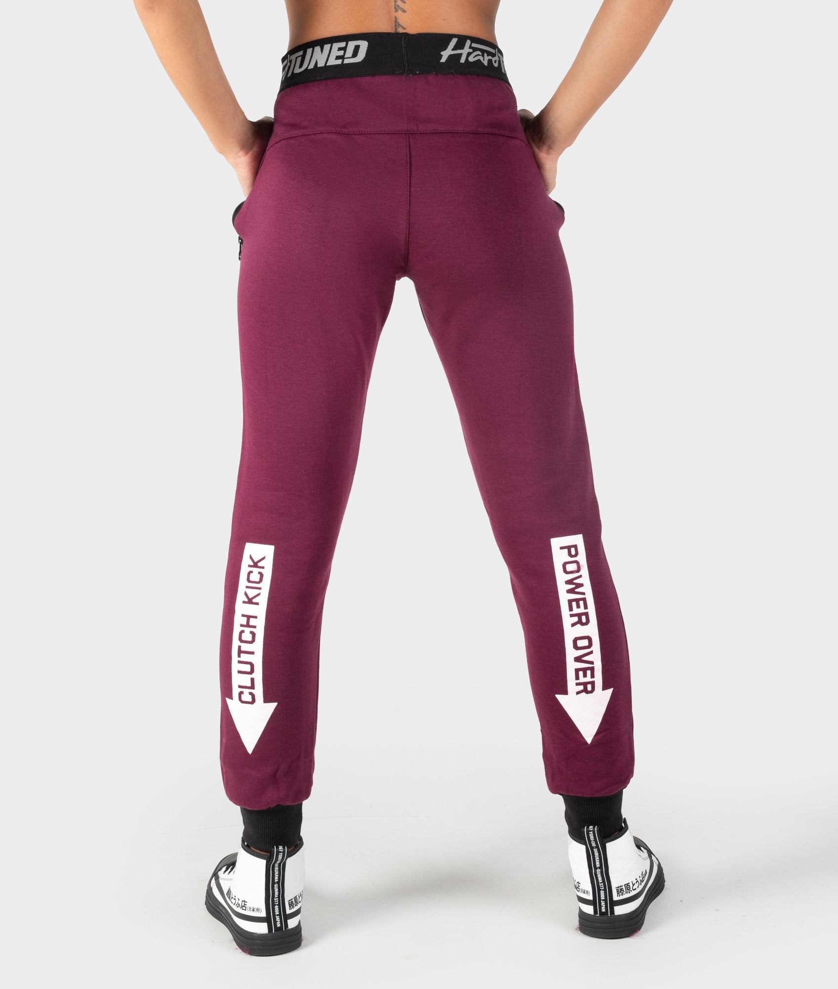 Reebok Essentials Linear Logo Pants Purple