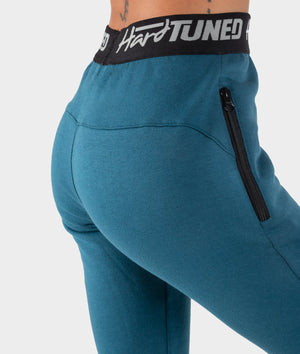 Ladies Power Over Trackies - Teal - Hardtuned
