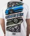 Nissan Silvia S15 Never Stay Stock Tee - Hardtuned