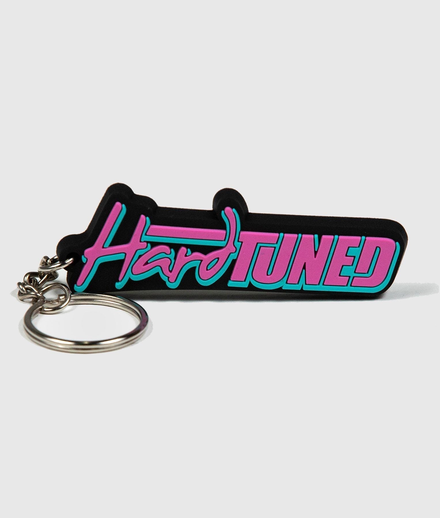 Pink HardTuned Soft Rubber Key Ring - Hardtuned