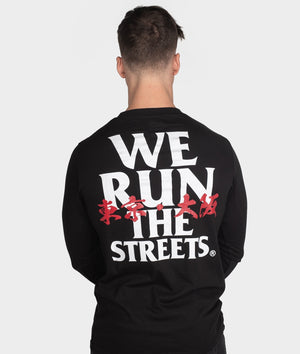 We Run The Streets Longsleeve Tee - Hardtuned