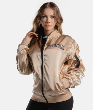 We Run The Streets Reversible Bomber - Womens - Hardtuned